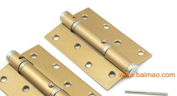 不銹鋼雙單5寸彈簧合頁與隱藏式閉門器液壓開門器專業(yè)解析